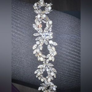 Bridal Styles Pearl and Crystal Headpiece